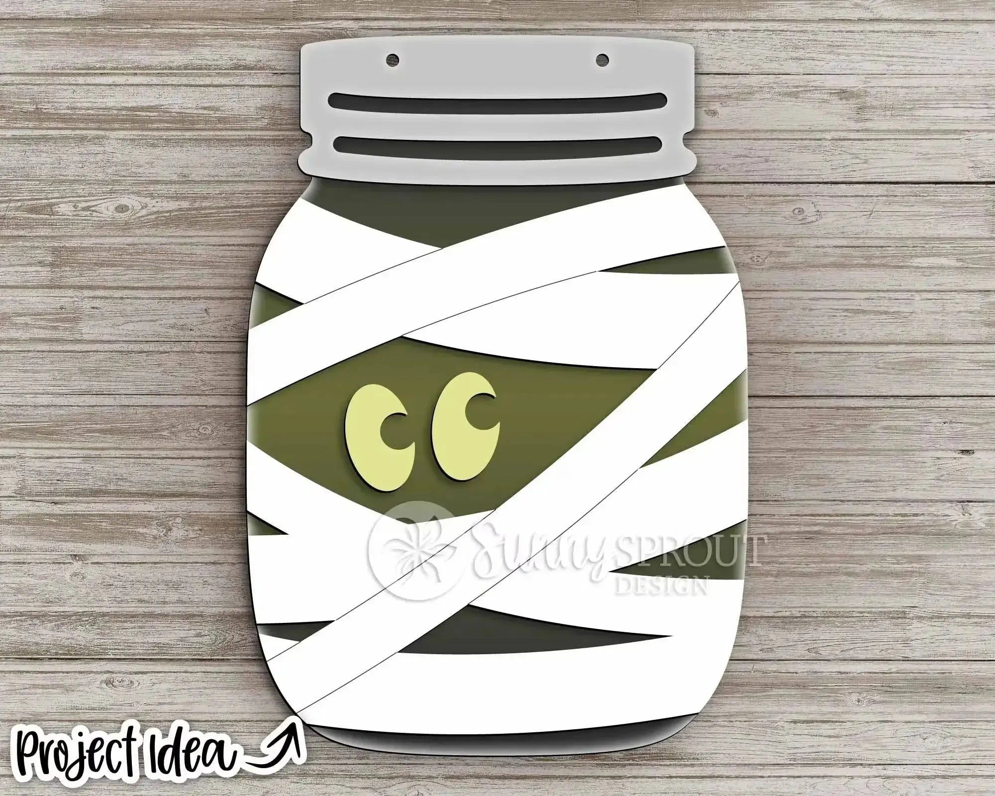 Halloween Mason Jar Signs! Hand-Painted| 11" or 15"  | Door Hanger | Multiple Designs 