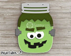 Halloween Mason Jar Signs! Hand-Painted| 11" or 15"  | Door Hanger | Multiple Designs 
