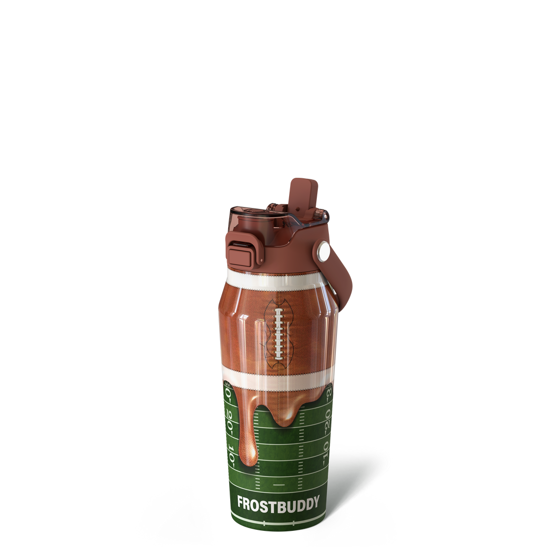Frost Buddy 16oz Bottle Buddy - Football Drip