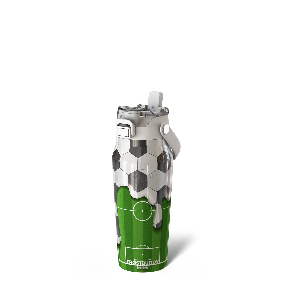 Frost Buddy 16oz Bottle Buddy - Soccer Drip
