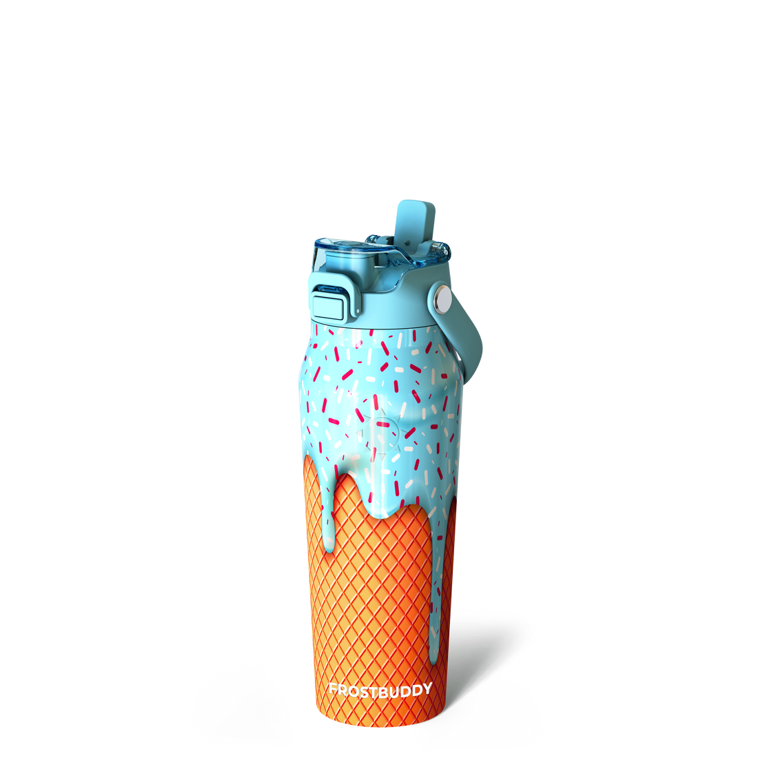 Frost Buddy 24oz Bottle Buddy - Blue Ice Cream