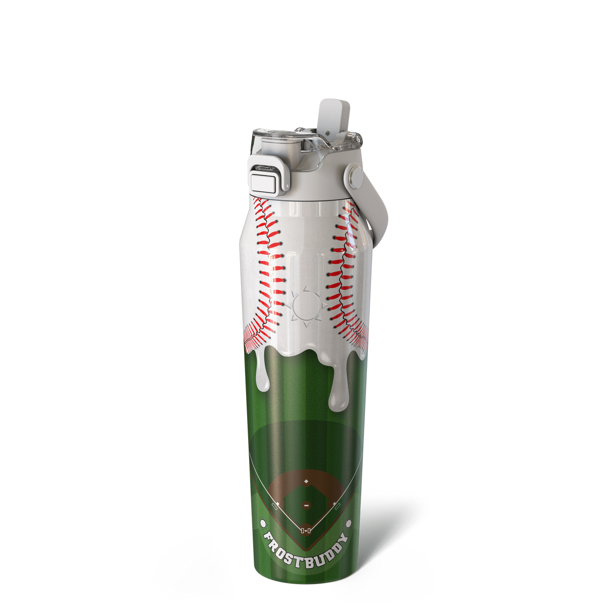 Frost Buddy 32oz Bottle Buddy - Baseball Drip