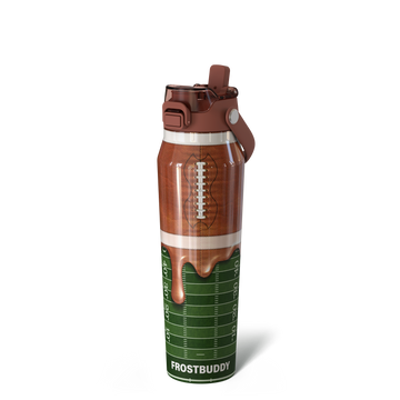 Frost Buddy 32oz Bottle Buddy - Football Drip