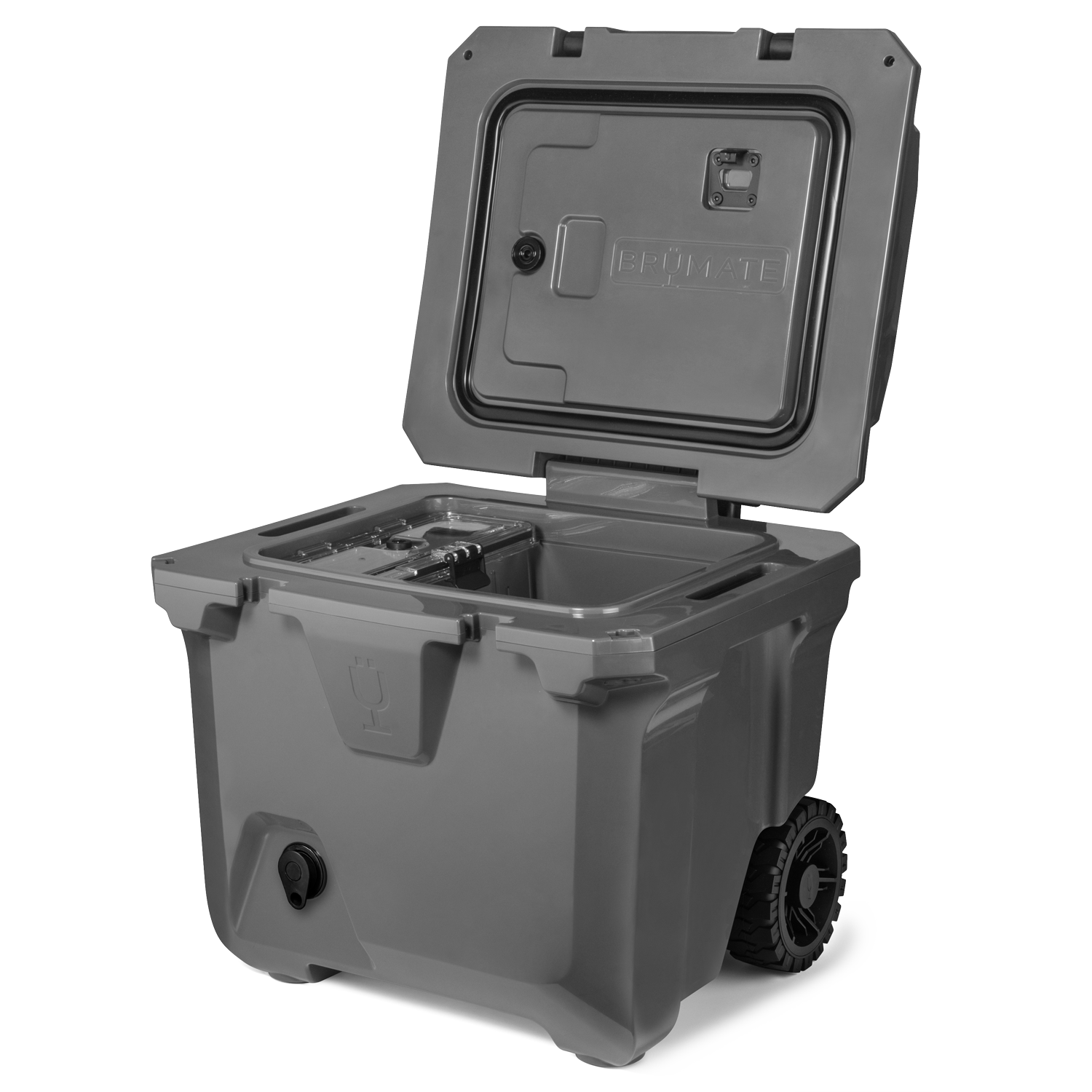 BrüMate 35qt BrüTank - Charcoal 