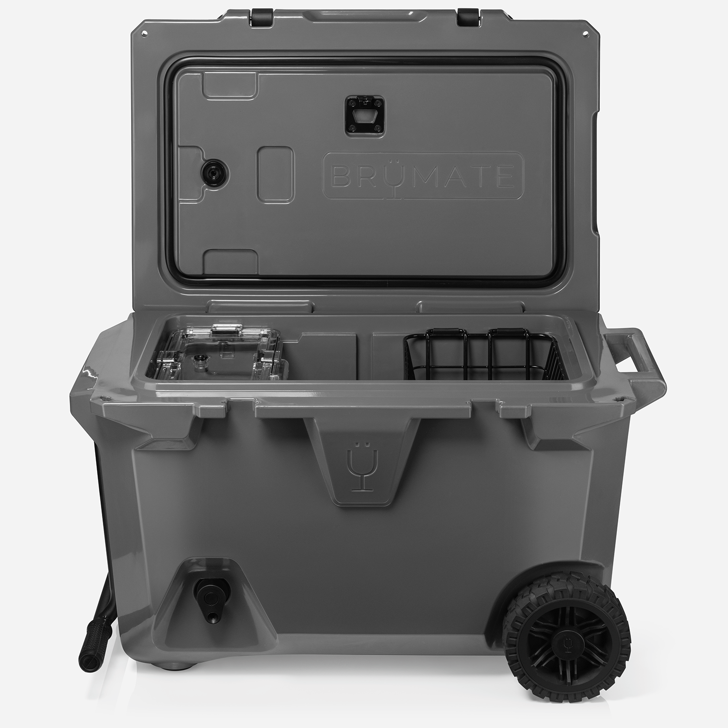 BrüMate 55qt BrüTank - Charcoal 