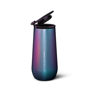 BrüMate 12oz Champagne Flute - Dark Aura 