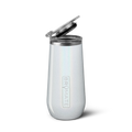 BrüMate 12oz Champagne Flute - Glitter White 