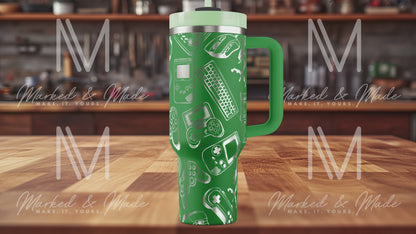 Video Game | Gamer Engraved Tumbler (30oz, 40oz, + Stanleys)