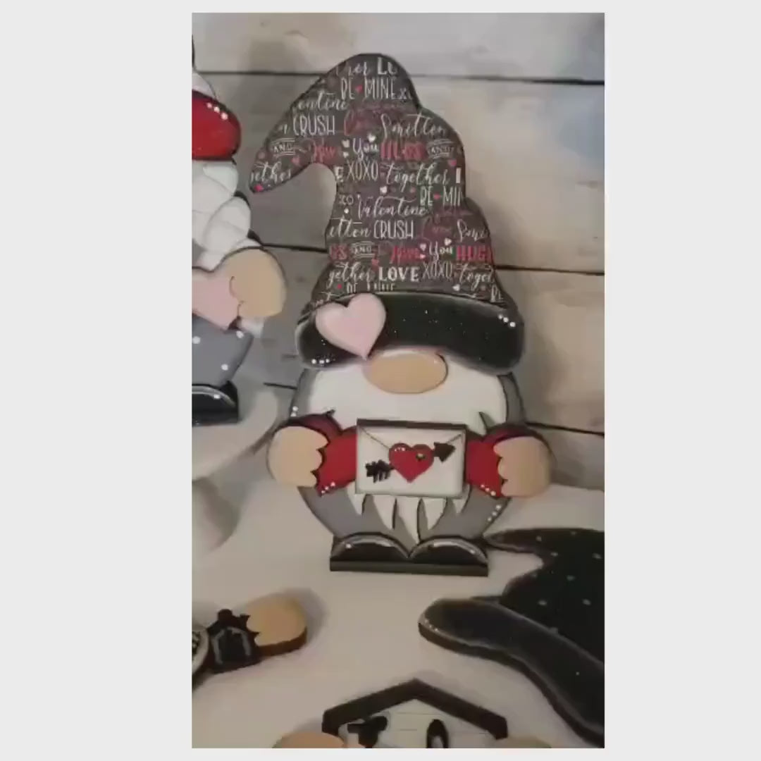 Interchangeable Gnome Bases Set | Boy and Girl Gnome +  Starter Add-On Set | Interchangeable Seasonal Decor