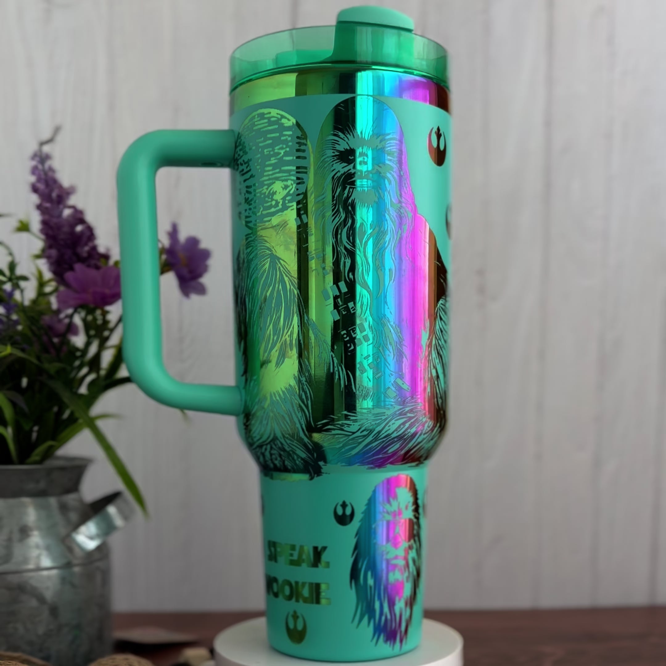 Chewbacca - Wookie - Star Wars  Engraved Tumbler  | 40oz, 30oz, Stanleys, 20oz, 16oz, 14oz, 10oz