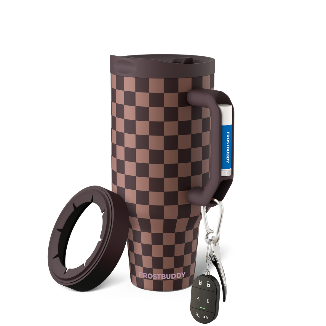 Frost Buddy 50oz Thicc Buddy - Espresso Checkered