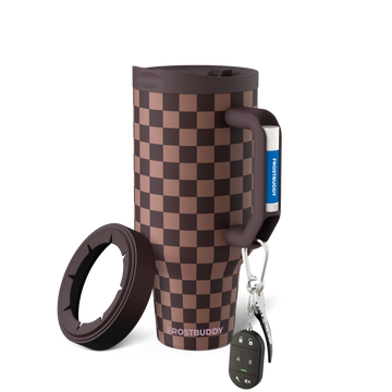 Frost Buddy 50oz Thicc Buddy - Espresso Checkered